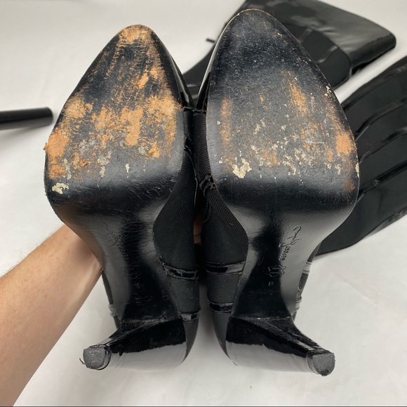 Report Signature, Style Steinway, Black, Fabric & Patent Leather, Thigh-Hi Boots - Picture 8 of 16